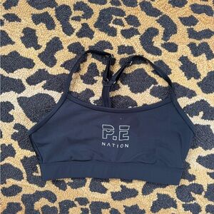 P.E Nation Classic Black Activewear Top